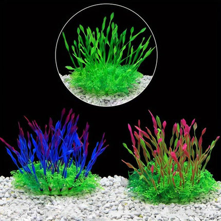 Artificial Water Grass Fish Tank Decoration Aquarium Landscape Simulation Plants