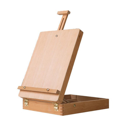 Portable Folding Easel Art Drawing Painting Wood Table Desktop Box Board - Aimall