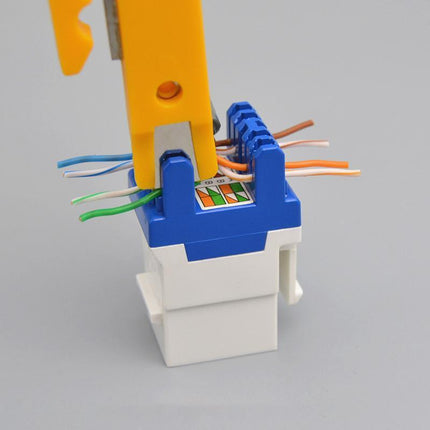 12/24PCS Clipsal Compatible Style CAT6 RJ45 8P8C Network Data Jack Mech Insert - Aimall