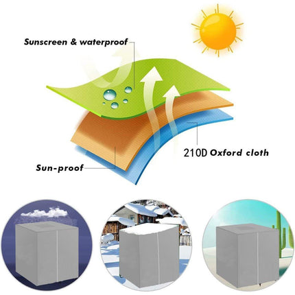 Oxford Cloth Water Tank Cover Dustproof Bucket Protector Heavy Duty Shield Cover