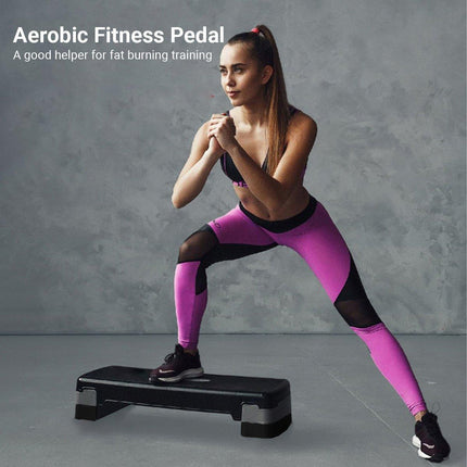 Plastic Fitness Step Pedals Small Exercise Platform for Aerobic Workout Training