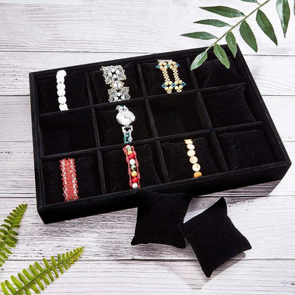 Luxury Watch Storage Tray Organizer Display Stand for Watches and Jewelry Holder