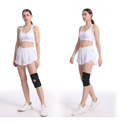 1/2PCS Adjustable Ultra Thin Knee Support Straps Sports Compression Knee Brace