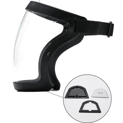 Super Protective Mask Anti-Fog Full Face Mask All-Inclusive Adults Face Shield - Aimall