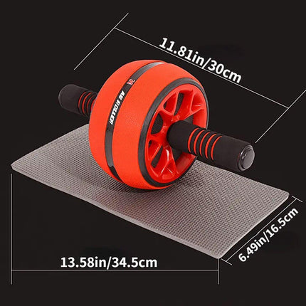Abdominal Muscle Wheel Exercise Roller Fitness Equipment for Home Gym Men Women