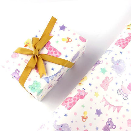20pcs Cute Animal Cartoon Gift Wrapping Paper for Toys Bookskin and Crafts