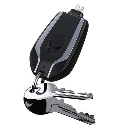 Keychain Portable Mini Power Bank Emergency Pod Charger For Phone 1500mAh Type-c - Aimall