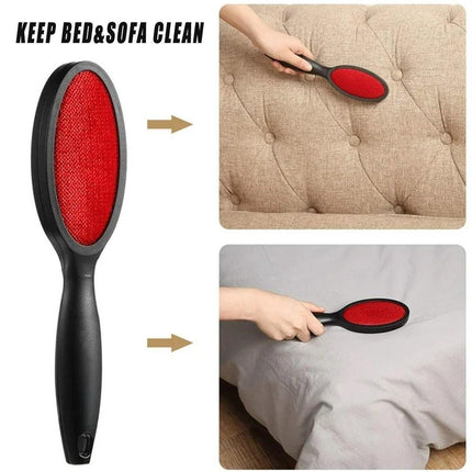 2 PCS Lint Brush Hair Remover for Fabric Clothes Bedding Sheets Bed Cleaning
