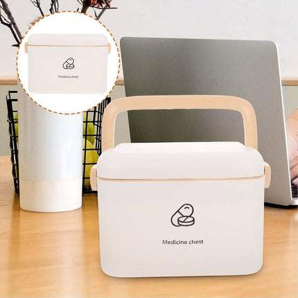 Medicine Cabinet Household Organizer Storage Emergency First Aid Kit Organizer