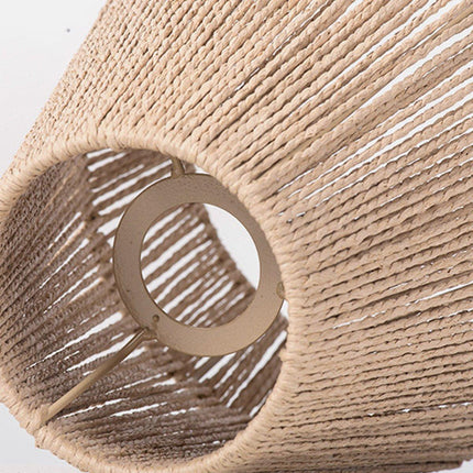 Braided Paper Rope Lampshade Chandelier Hanging Decoration for Lighting Decor