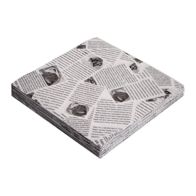 500PCS Food Wrapping Paper Oilpaper Greaseproof Baking Sandwich Packing Papers White Kraft - Aimall
