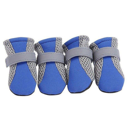 4PCS S Size Anti Slip Waterproof Protective Dog Shoes Rain Boots Pet Socks Booties - Aimall