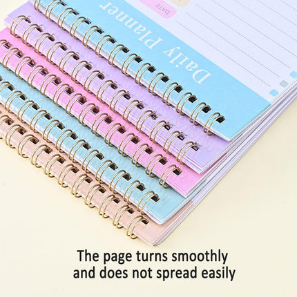 20PCS A5 Spiral Week Planner Efficient Time Management Notebook Schedule Book