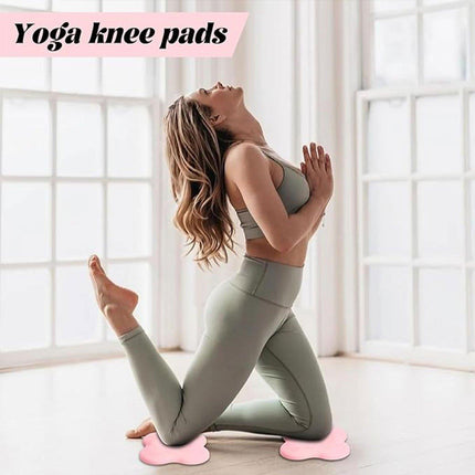 2pcs Thick Yoga Kneeling Mat Knee Cushion for Elbow Support Gym Workout Pad