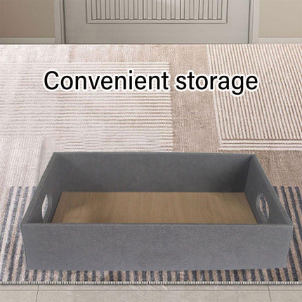 Hotel Shoe Basket Storage Tray for Leather Goods Organiser in Guest Rooms