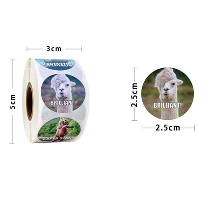 Decorative Handmade Toy Stickers for Crafts Scrapbooking and Gifts
