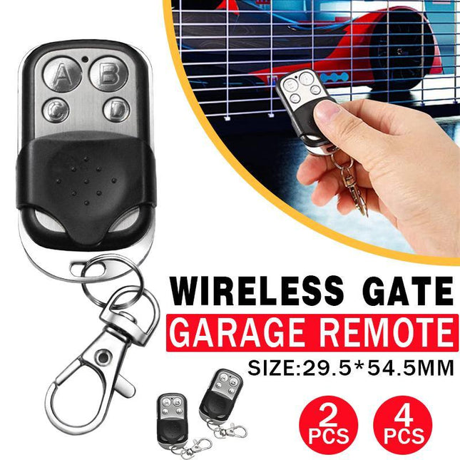 Universal Replacement Garage Door Remote Car Gate Cloning Control Key Fob 433 - Aimall