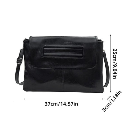 Large Capacity Shoulder Bag for Women Simple Crossbody Handbag Clutch Envelope Bag