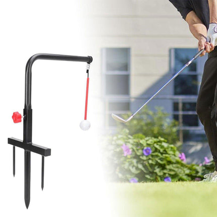 Golf Swing Training Aid Professional Indoor Outdoor Practice Tool for Beginners