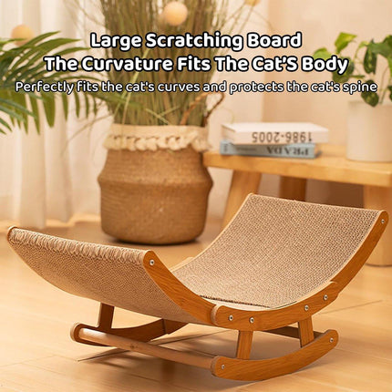 Premium Cat Scratching Board Bed Corrugated Paper Durable All Seasons Cat Toy