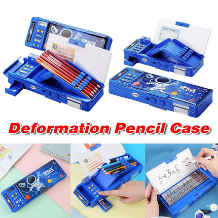 Astronaut Multifunctional Pencil Case for Stationery School Supplies Organiser