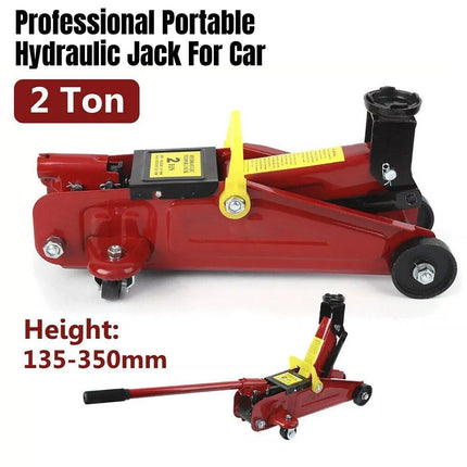 2Ton Hydraulic Lift Tool for Tire Change Heavy Duty Vehicle Support for Auto Repair