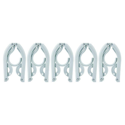 5/10pcs Travel Portable Folding Hangers for Clothes Business Trip Essentials