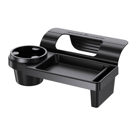 Car Multifunctional Organizer Hanging Storage Box with Cup Holder for Vehicle