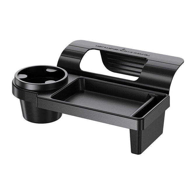 Car Multifunctional Organizer Hanging Storage Box with Cup Holder for Vehicle