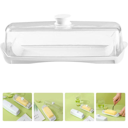 Butter Cheese Box Crisper Fruit Storage Container Multi Purpose Food Organizer