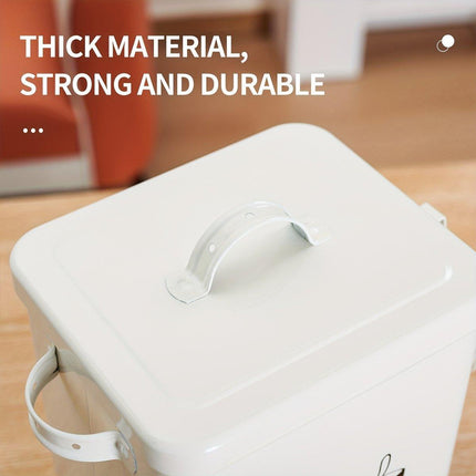 Food Storage Bucket Sealed Moisture Proof Container for Cat Dog Snacks Tin Box