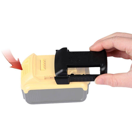 5pcs Battery Protective Cover with Belt Clip Plastic Wrap for Secure Storage