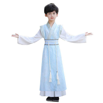 Boys Children's Ancient Costumes Summer Chinese Style Young Master's Clothes - Aimall