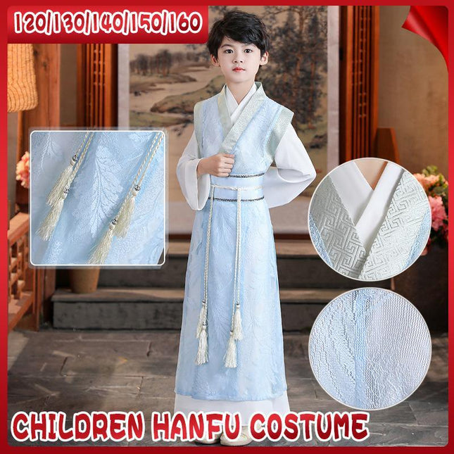 Boys Children's Ancient Costumes Summer Chinese Style Young Master's Clothes - Aimall