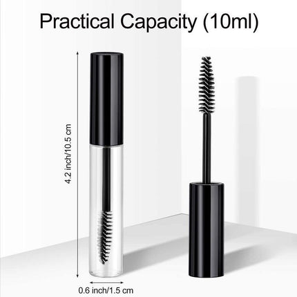 10ML Portable Eyelash Tube Empty Mascara Cream Vial Container Travel Bottle - Aimall