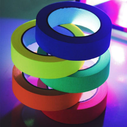 6X Luminous Fluorescent Tape Glow In The Dark Night Self-adhesive Safety Sticker - Aimall