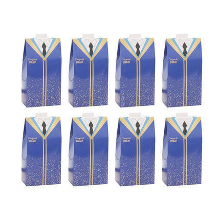 100pcs Graduation Cap Gift Boxes Paper Bachelor Party Favor Packaging Boxes