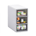 Transparent Rabbit Organizer Multi Compartment Desktop Storage Box Drawer Holder