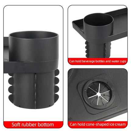 Multifunctional Car Cup Holder Shelf Food Tray for Easy Convenience and Storage