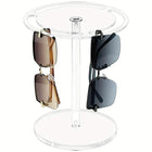 360 Degree Rotating Eyeglasses Display Stand Desktop Holder Organizer Glasses Storage