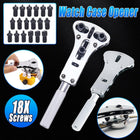 Watch Repair Back Case Opener Wrench Screw Cover Remover Tool Kit