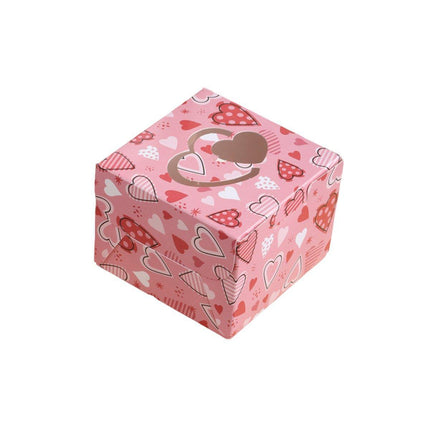 25PCS Large Square Colour Gift Boxes for Valentines Day Surprise and Lucky Gift