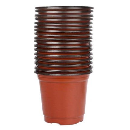 100PCS Plastic Plant Flower Garden Pots Nursery Seedlings Pot Growing Container - Aimall
