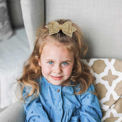 20Pcs Hair Clips Colourful Glitter Sequin Bow Set for Girls and Teens