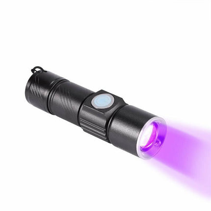 UV Ultra Violet LED Flashlight Blacklight Light 395 nM Inspection Lamp Torch - Aimall