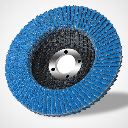 10pcs Flap Disc 40/60/80/120 Grit Angle Grinder Wheel Set Durable Sanding Tool
