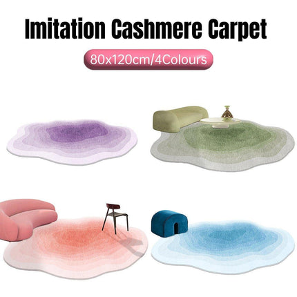 Shaped Cashmere Carpet Living Room Full Blanket Cloakroom Dressing Table