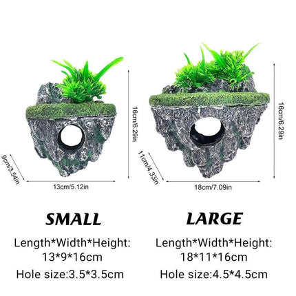 Fish Tank Aquascape Hoverstone Decoration Natural Rock Landscaping for Aquarium