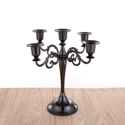 3/5 Arms Alloy Candle Holder Stand Candlesticks Candelabra Wedding Home Decor