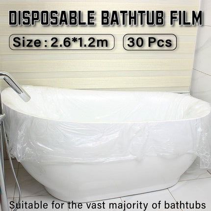 30pcs Bath Film Hotel Toiletries Set Bathtub Liner Hygiene Bags for Spa Travel